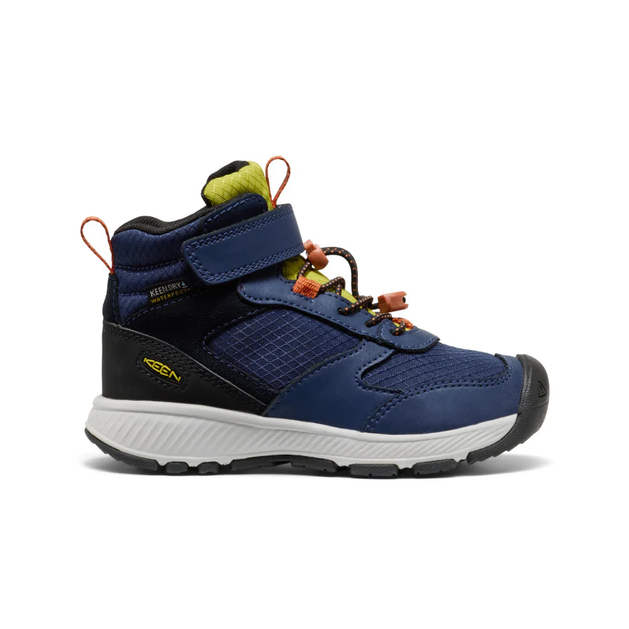 Skua Wasserdichte Stiefel für kleine Kids | Naval Academy/Rogue Green