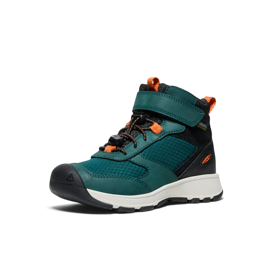 Skua Wasserdichte Stiefel für kleine Kids | Ponderosa Pine/Gold Flame - Image 3