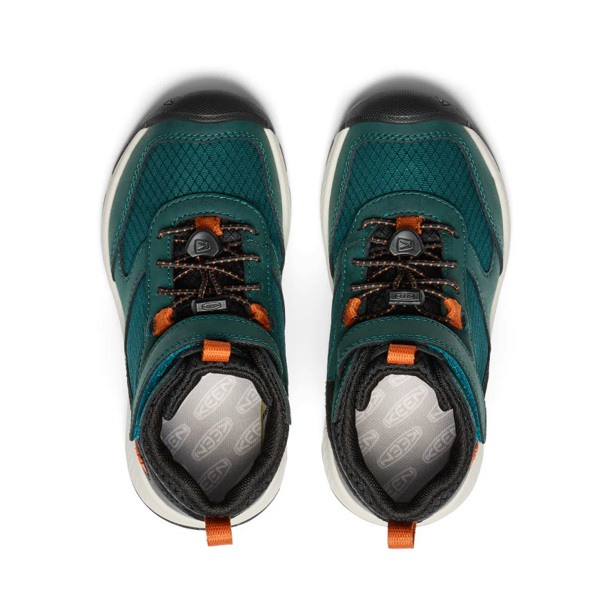 Skua Wasserdichte Stiefel für kleine Kids | Ponderosa Pine/Gold Flame - Image 4