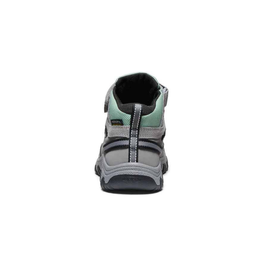 Targhee IV Wasserdichte Wanderstiefel für kleine Kids | Alloy/Granite Green - Image 5