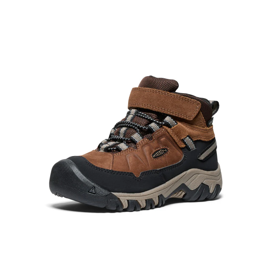 Targhee IV Wasserdichte Wanderstiefel für kleine Kids | Bison/Brindle - Image 3