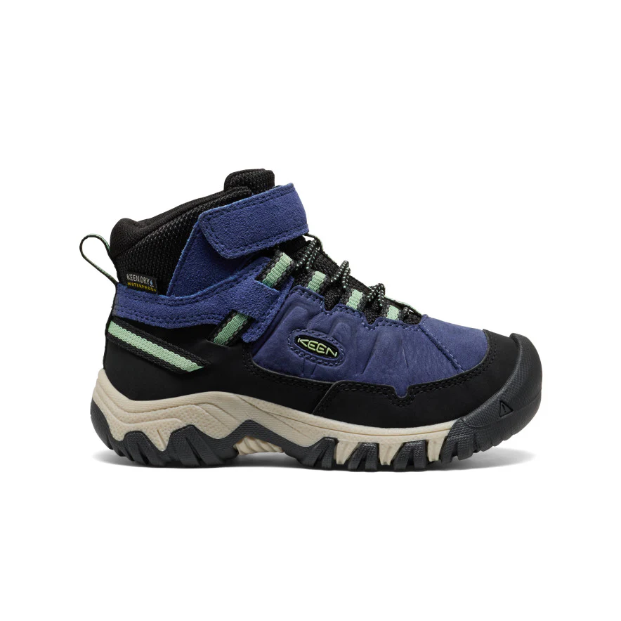 Targhee IV Wasserdichte Wanderstiefel für kleine Kids | Skipper Blue/Hemlock - Image 10