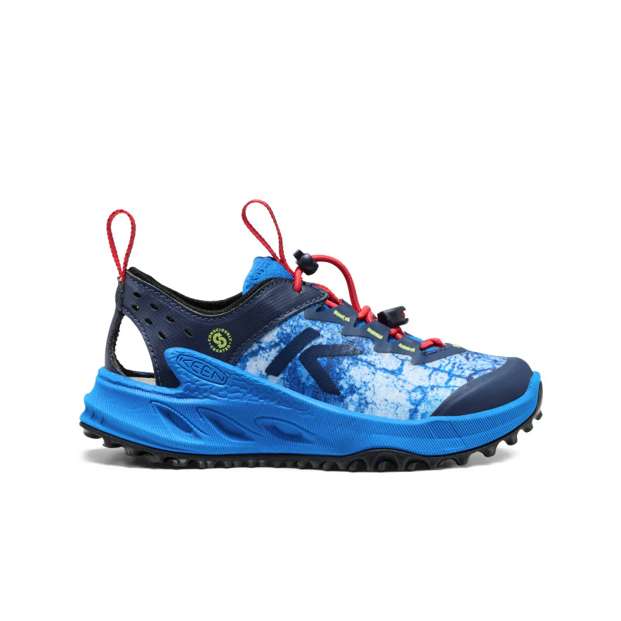 Zionic ADV Sandale für kleine Kids | Precious Blue/Racing Red