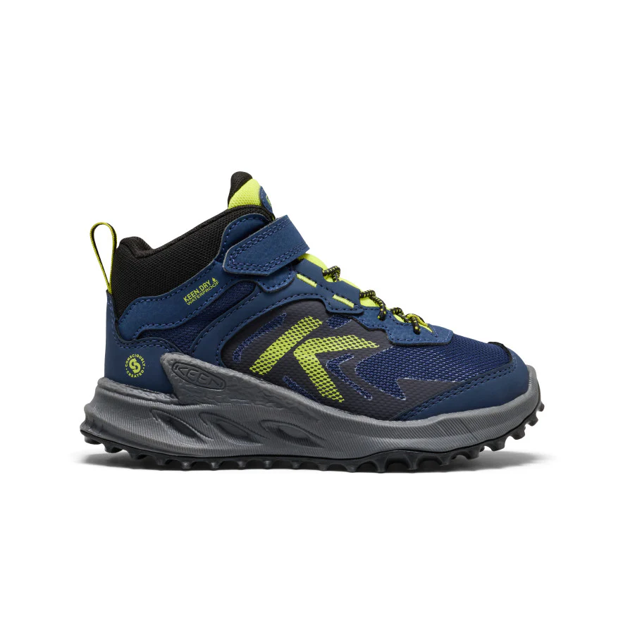 Zionic Wasserdichte Wanderstiefel für kleine Kids | Naval Academy/Evening Primrose