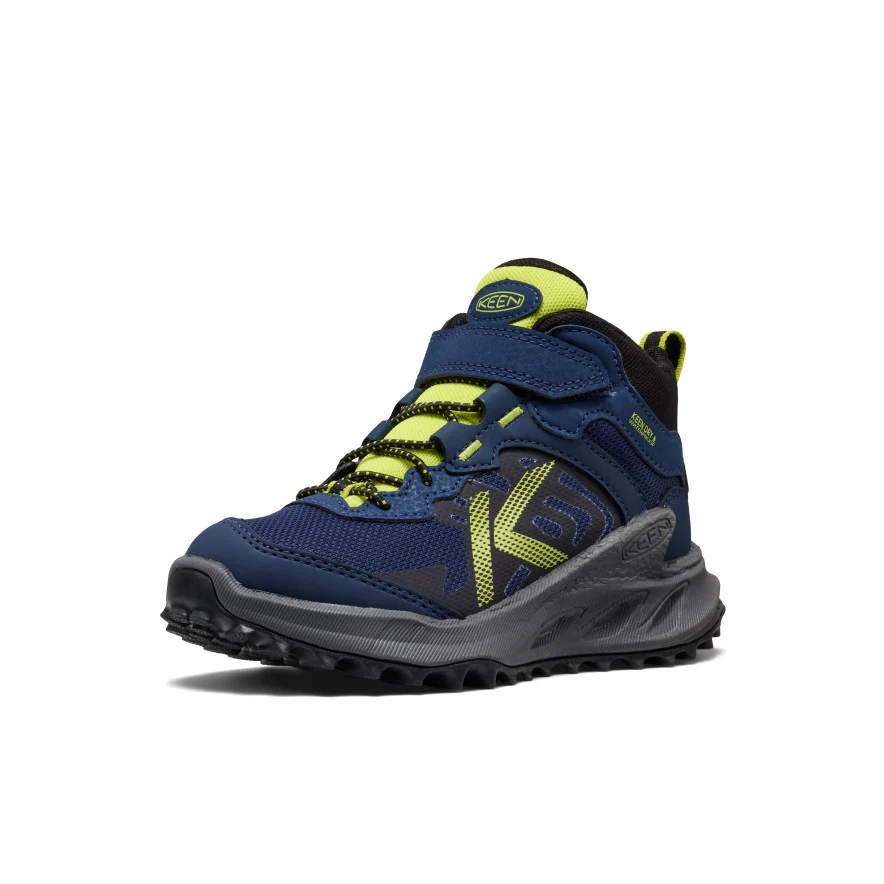 Zionic Wasserdichte Wanderstiefel für kleine Kids | Naval Academy/Evening Primrose - Image 3