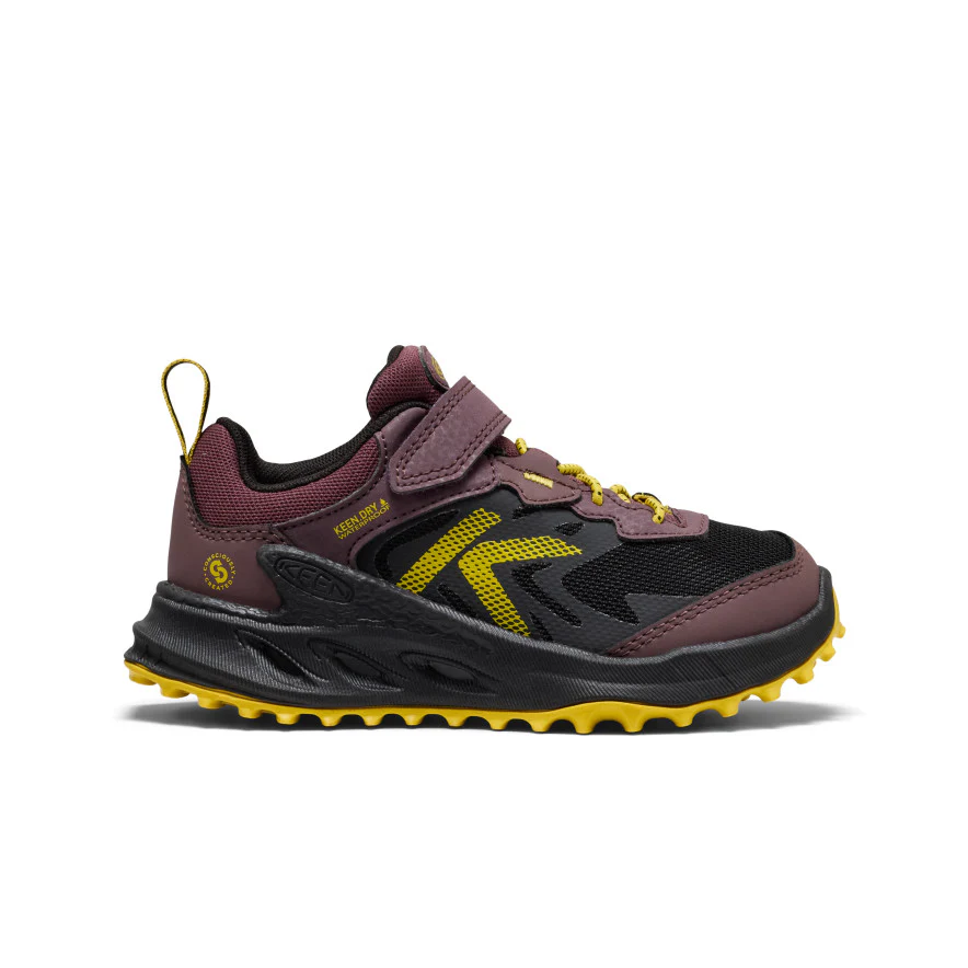 Zionic Wasserdichte Wanderschuhe für kleine Kids | Huckleberry/Black