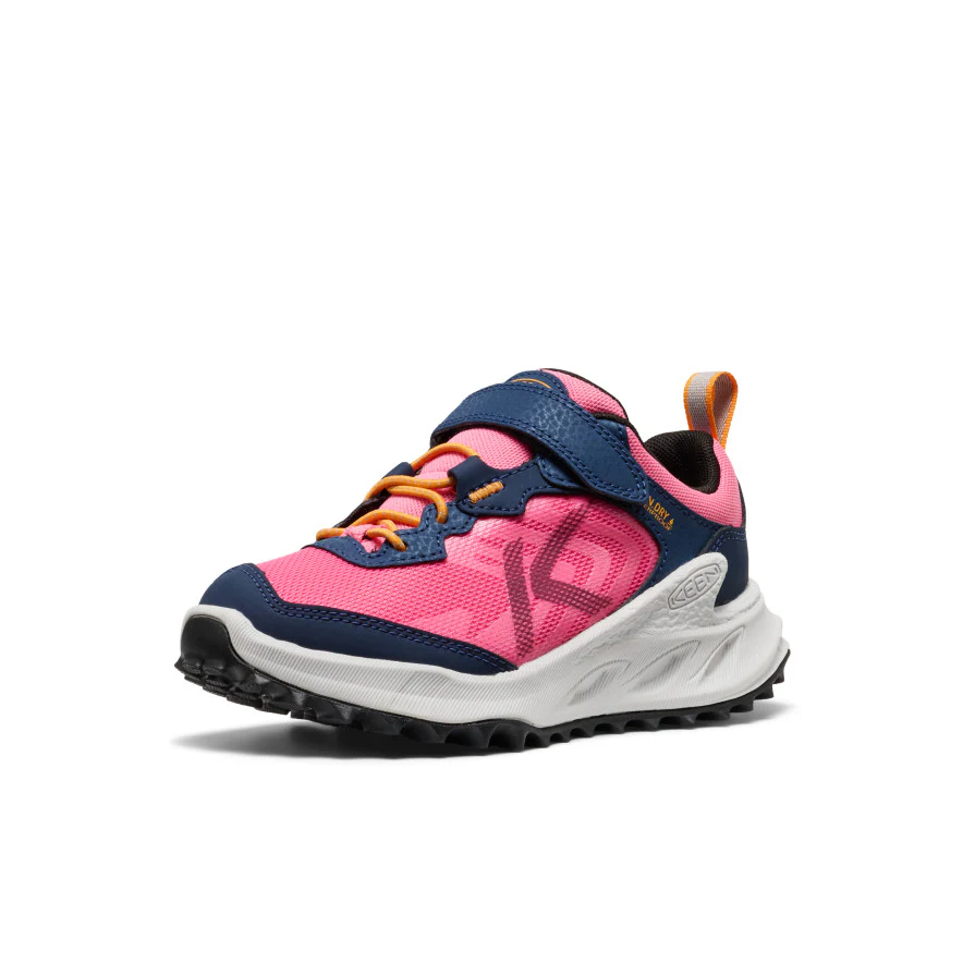 Zionic Wasserdichte Wanderschuhe für kleine Kids | Naval Academy/Pink Lemonade - Image 3