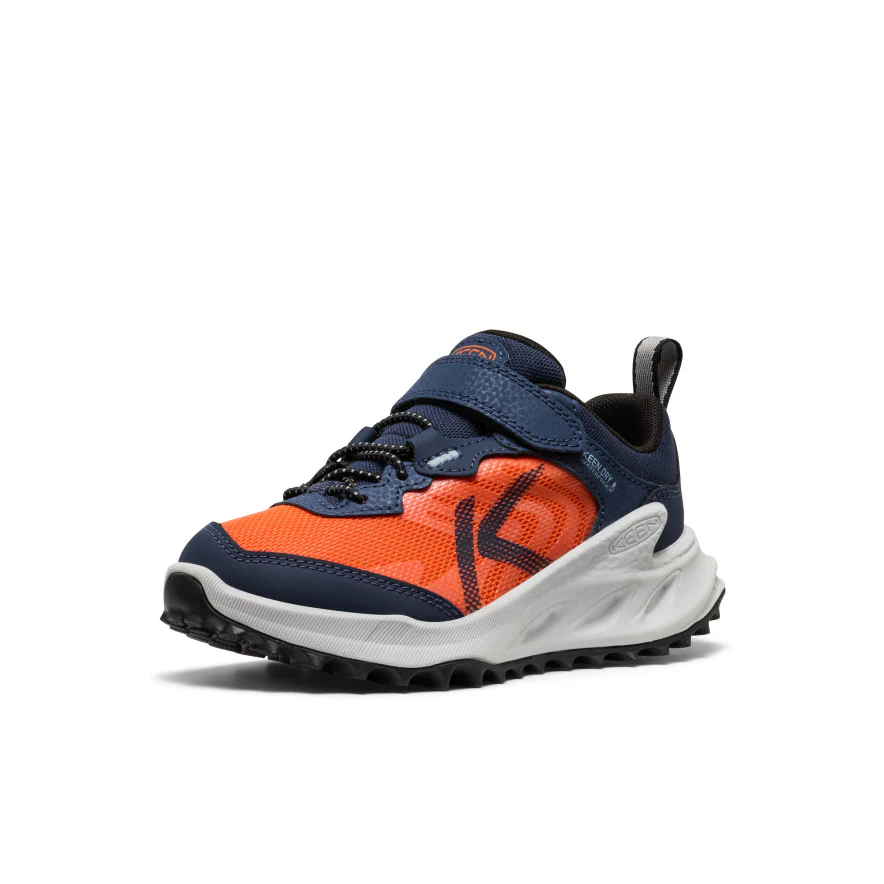 Zionic Wasserdichte Wanderschuhe für kleine Kids | Naval Academy/Scarlet Ibis - Image 3