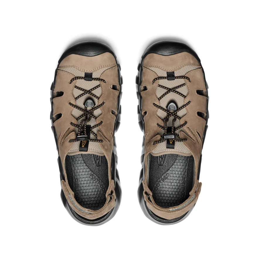 Hyperport Fisherman Leder Sandale für Herren | Brindle/Oak Buff - Image 4