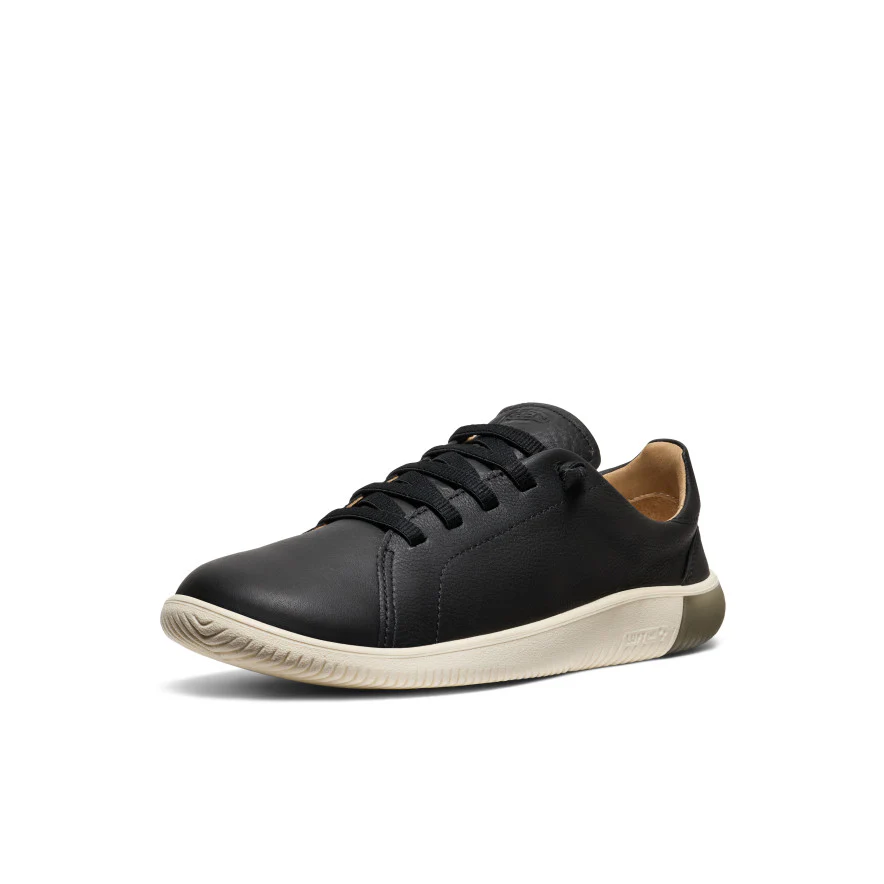 KNX Ledersneaker für Herren | Black/Star White - Image 3