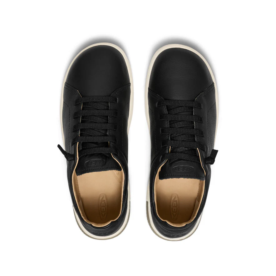 KNX Ledersneaker für Herren | Black/Star White - Image 4