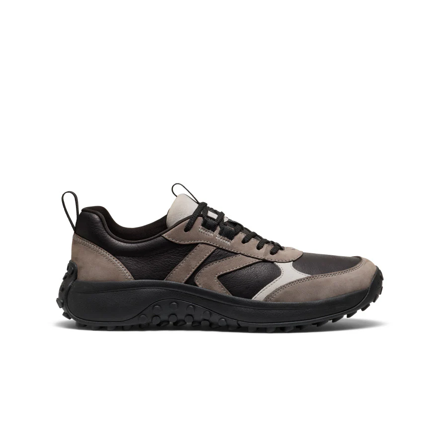 KS86 Leder Sneaker für Herren | Black/Steel Grey