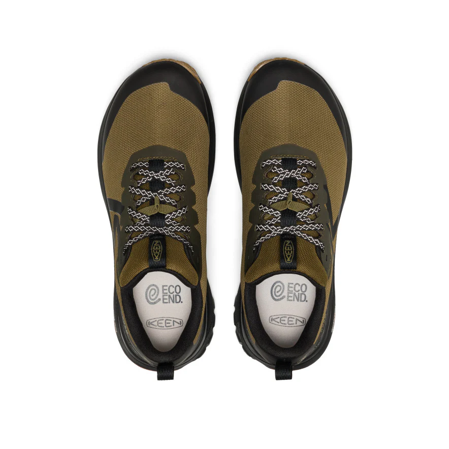 Roam wasserdichte Trailrunning-Schuhe für Herren | Dark Olive/Burnt Brick - Image 4