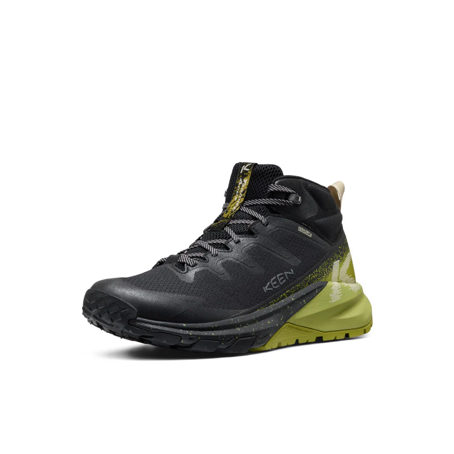 Targhee Apex Wasserdichte Wanderstiefel für Herren | Black/Golden Cypress - Image 3