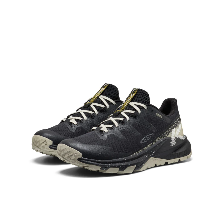 Targhee Apex Wasserdichte Wanderschuhe für Herren | Black/Abbey Stone - Image 2