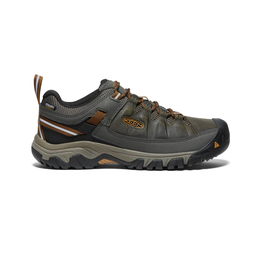 Targhee III Wasserdichte Wanderschuhee für Herren | Black Olive/Golden Brown