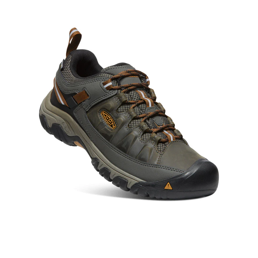 Targhee III Wasserdichte Wanderschuhee für Herren | Black Olive/Golden Brown - Image 3
