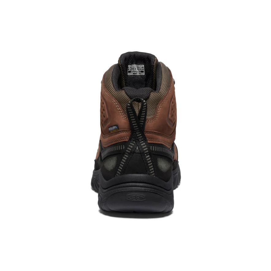 Targhee IV Wide Wasserdichte Wanderstiefel für Herren | Bison/Black - Image 5