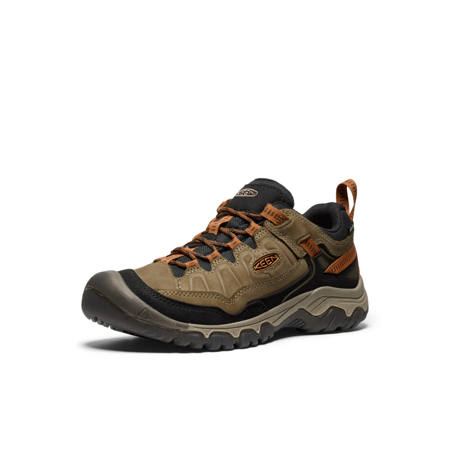 Targhee IV Wide Wasserdichte Wanderschuhe für Herren | Sea Turtle/Roasted Pecan - Image 3