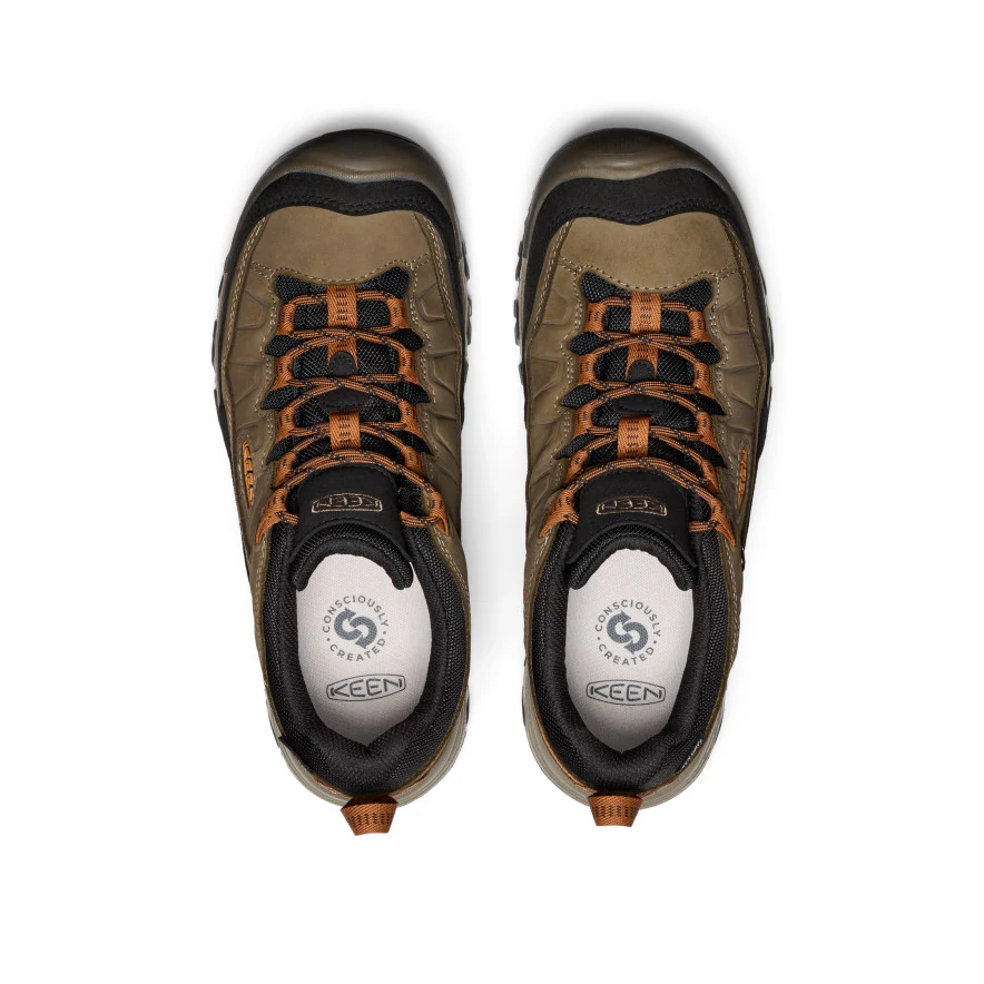 Targhee IV Wide Wasserdichte Wanderschuhe für Herren | Sea Turtle/Roasted Pecan - Image 4