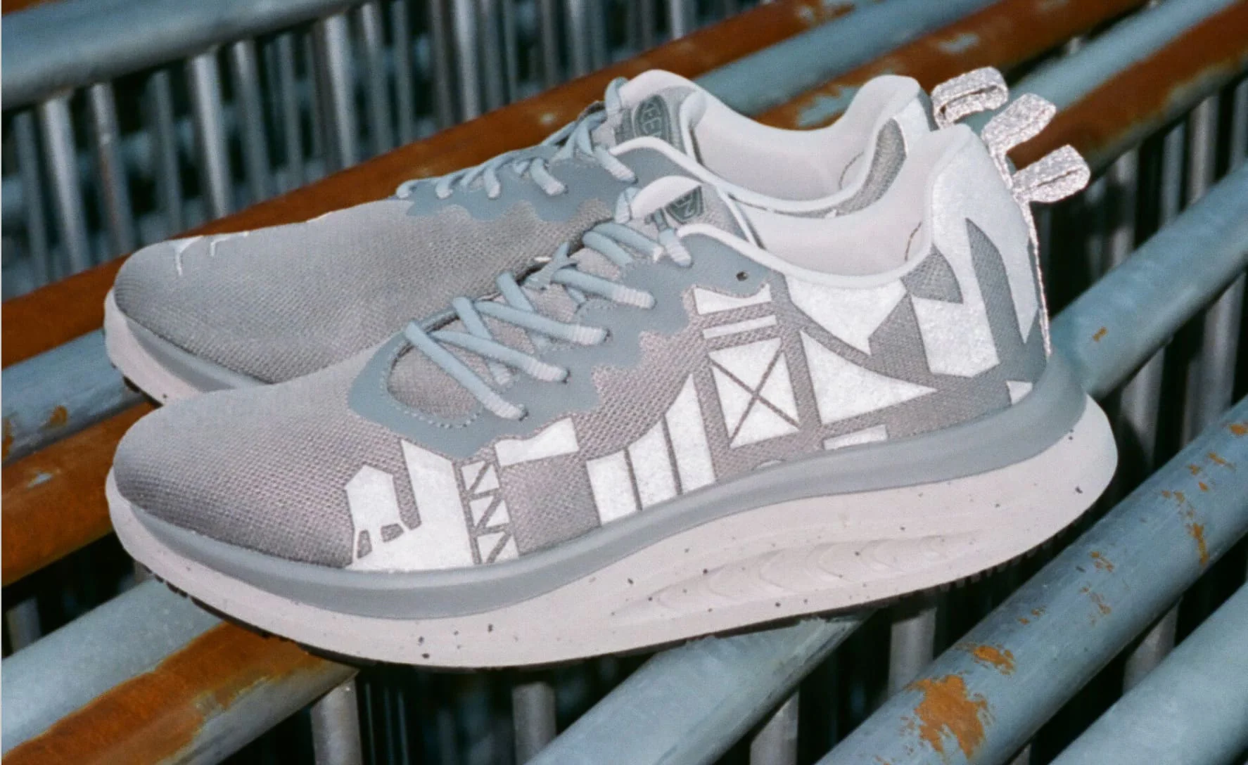 WK400 Walking Schuh x Engineered Garments für Herren | Alloy/Steel Grey - Image 7