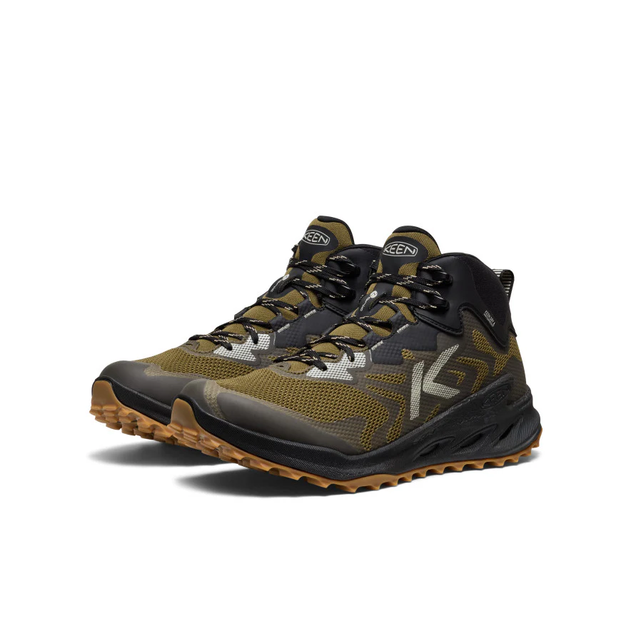 Zionic NXT Wasserdichte Wanderstiefel für Herren | Dark Olive/Black - Image 3