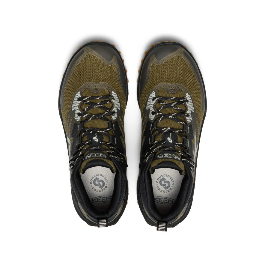 Zionic NXT Wasserdichte Wanderstiefel für Herren | Dark Olive/Black - Image 4
