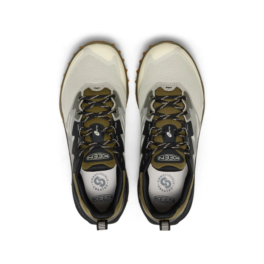 Zionic NXT Wasserdichte Wanderschuhe für Herren  |  Abbey Stone/Dark Olive - Image 4