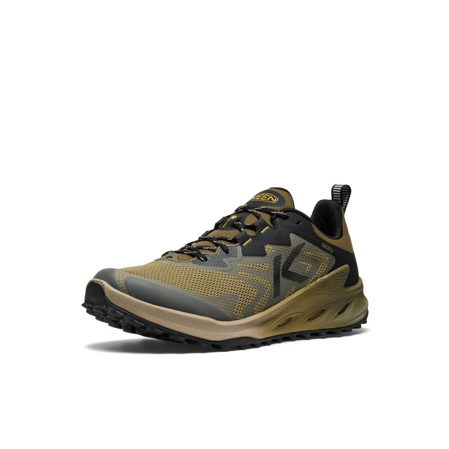 Zionic NXT Wasserdichte Wanderschuhe für Herren | Martini Olive/Lemon Curry - Image 3