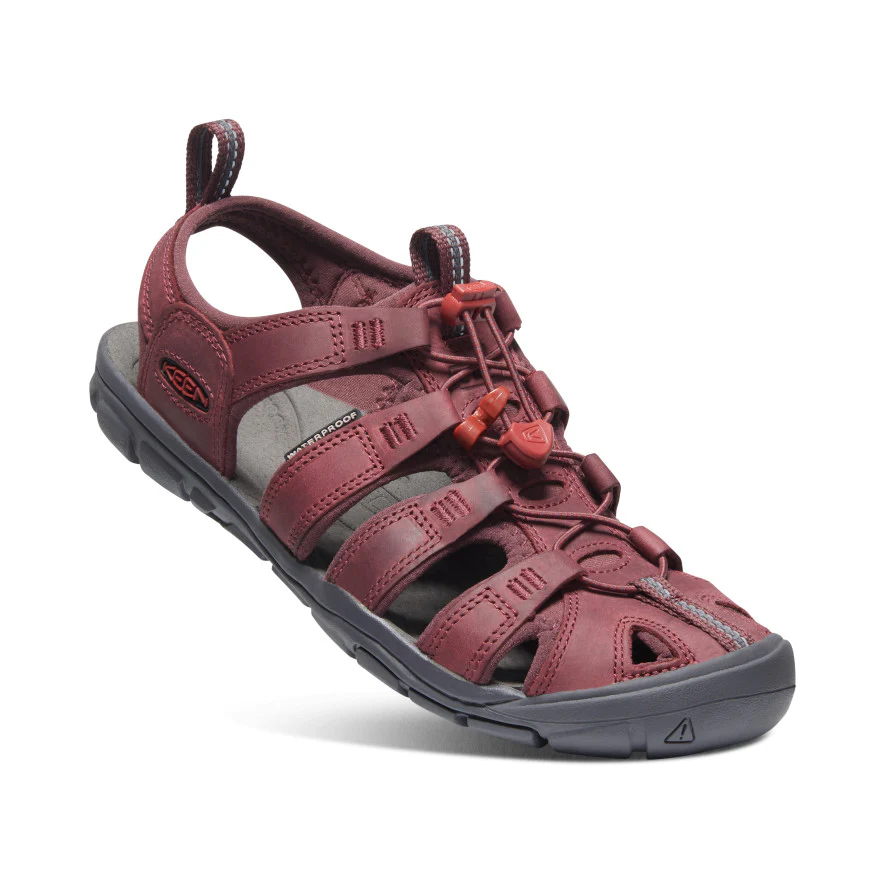 Clearwater Leather CNX Sandale für Damen | Wine/Red Dahlia - Image 3