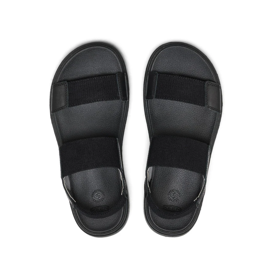 Elle Mila Backstrap Sandale für Damen | Black/Black - Image 4