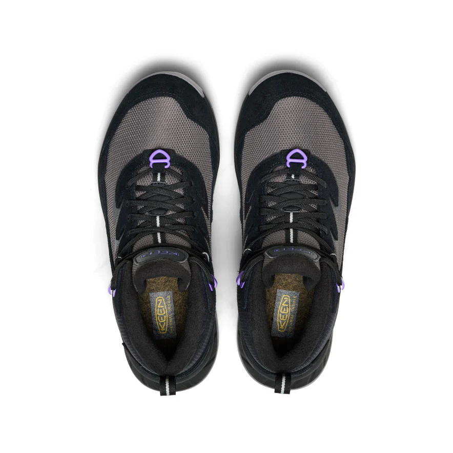 Hightrail Polar Wasserdichte Wanderstiefel für Damen | Black/Aster Purple - Image 4