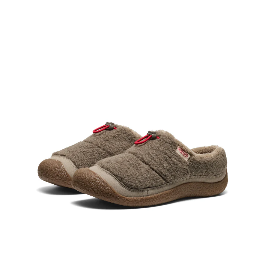 Howser III Slide für Damen | Brindle/Brindle Sherpa Fleece - Image 2