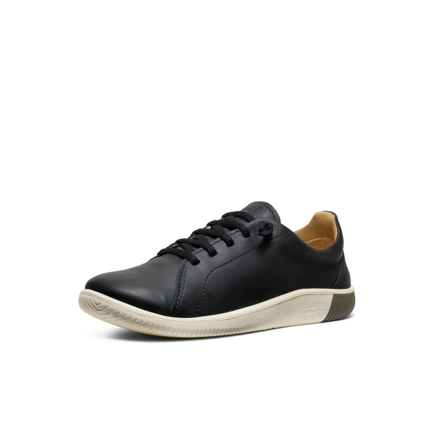 KNX Ledersneaker für Damen | Black/Star White - Image 3