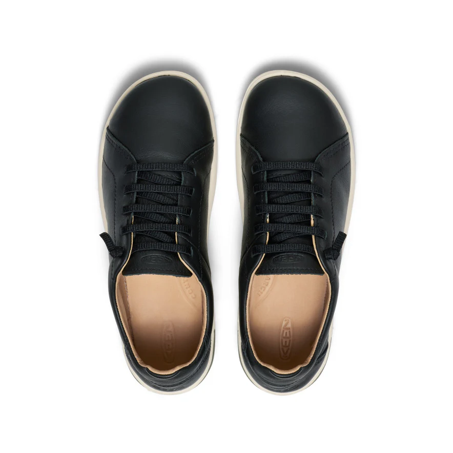 KNX Ledersneaker für Damen | Black/Star White - Image 4