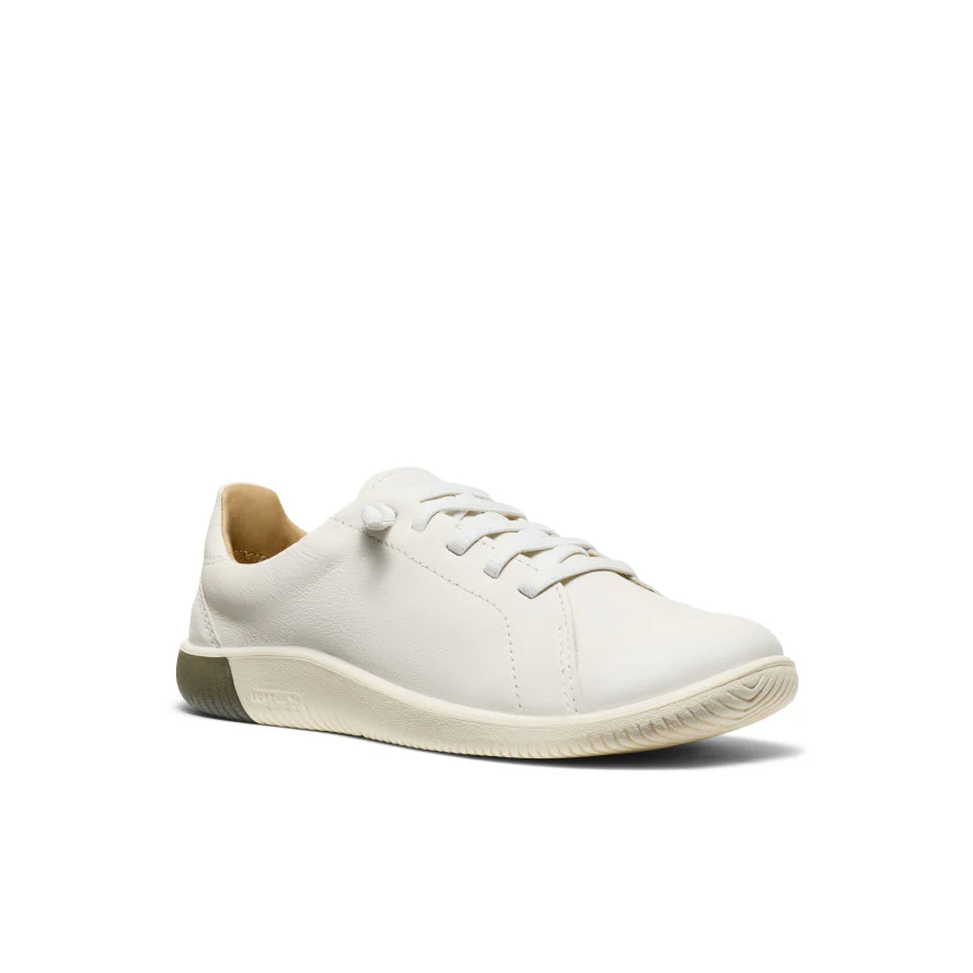 KNX Ledersneaker für Damen | Star White/Star White - Image 3