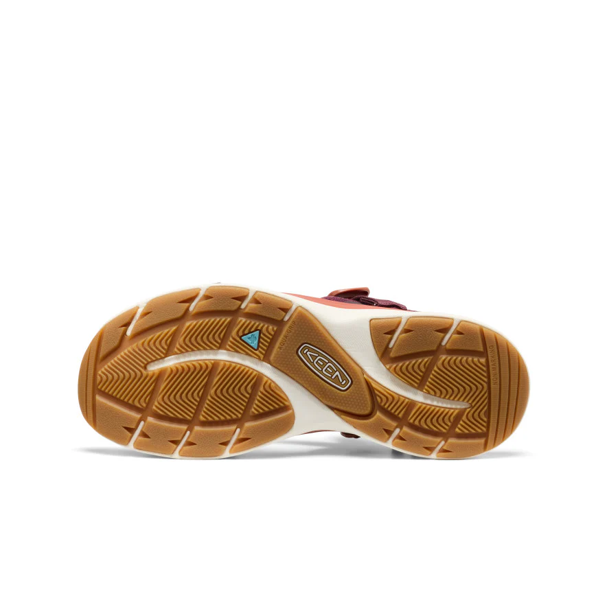 Leiki Open-Toe Sandale für Damen  |  Fig/Burnt Brick - Image 6