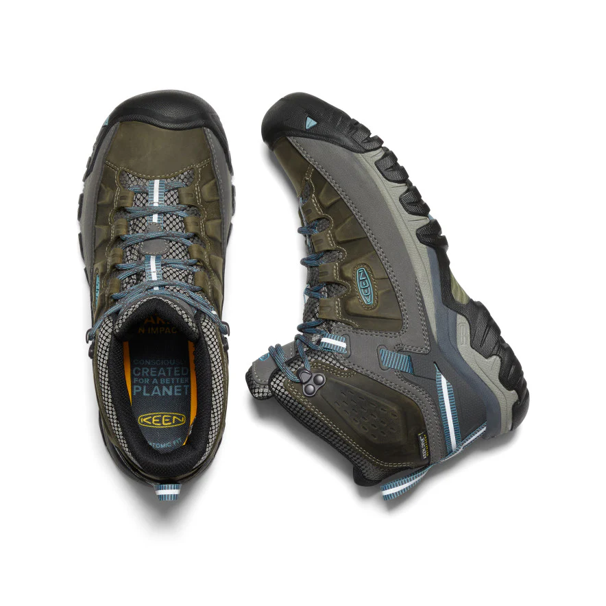 Targhee III Wasserdichte Wanderstiefel für Damen | Magnet/Atlantic Blue - Image 4