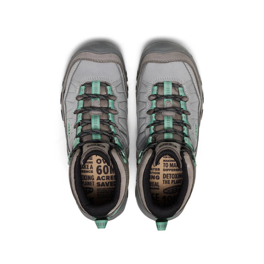 Targhee IV Wasserdichte Wanderstiefel für Damen | Alloy/Granite Green - Image 4
