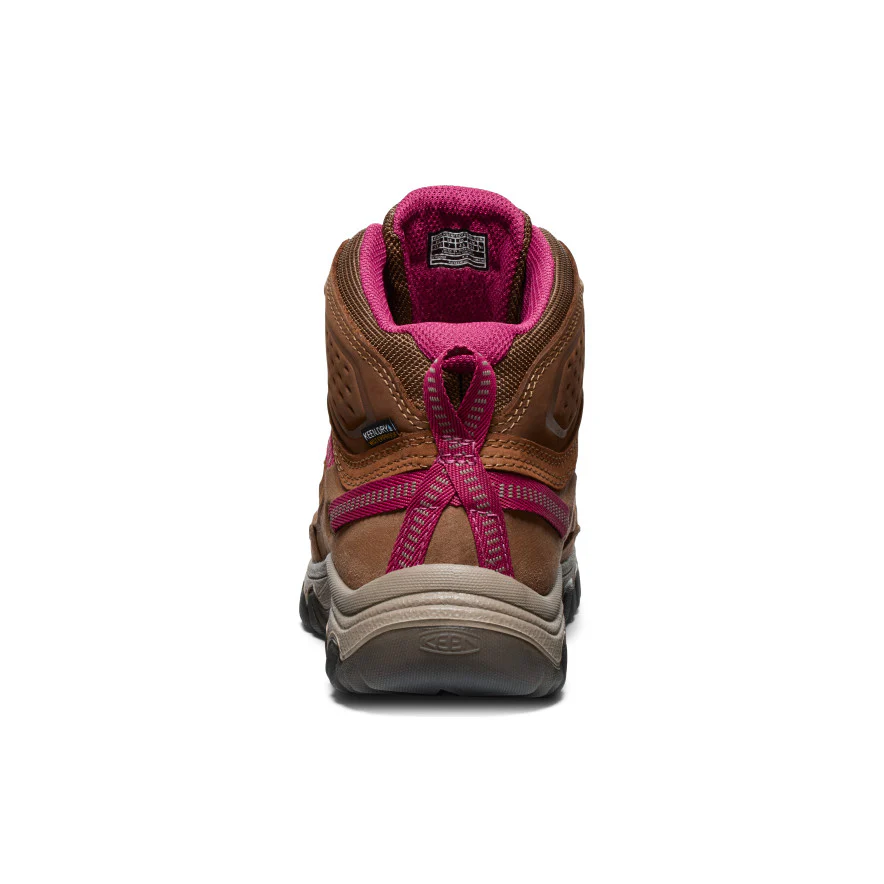 Targhee IV Wasserdichte Wanderstiefel für Damen | Bison/Beaujolais - Image 5