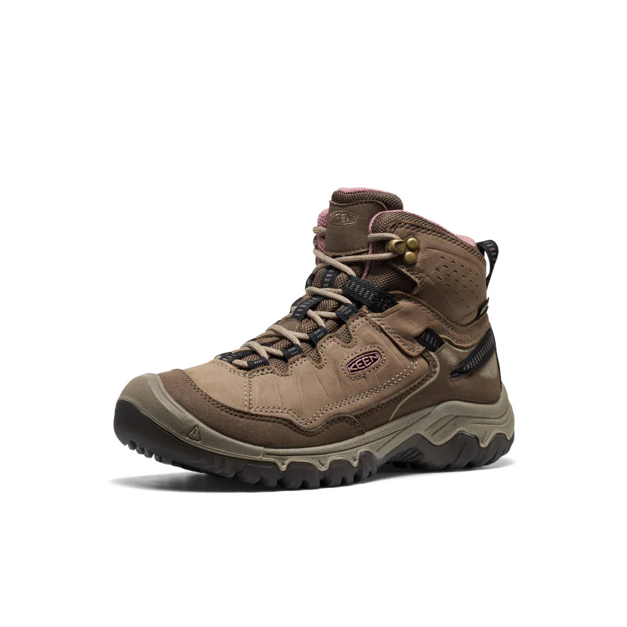 Targhee IV Wasserdichte Wanderstiefel für Damen  |  Brindle/Nostalgia Rose - Image 3