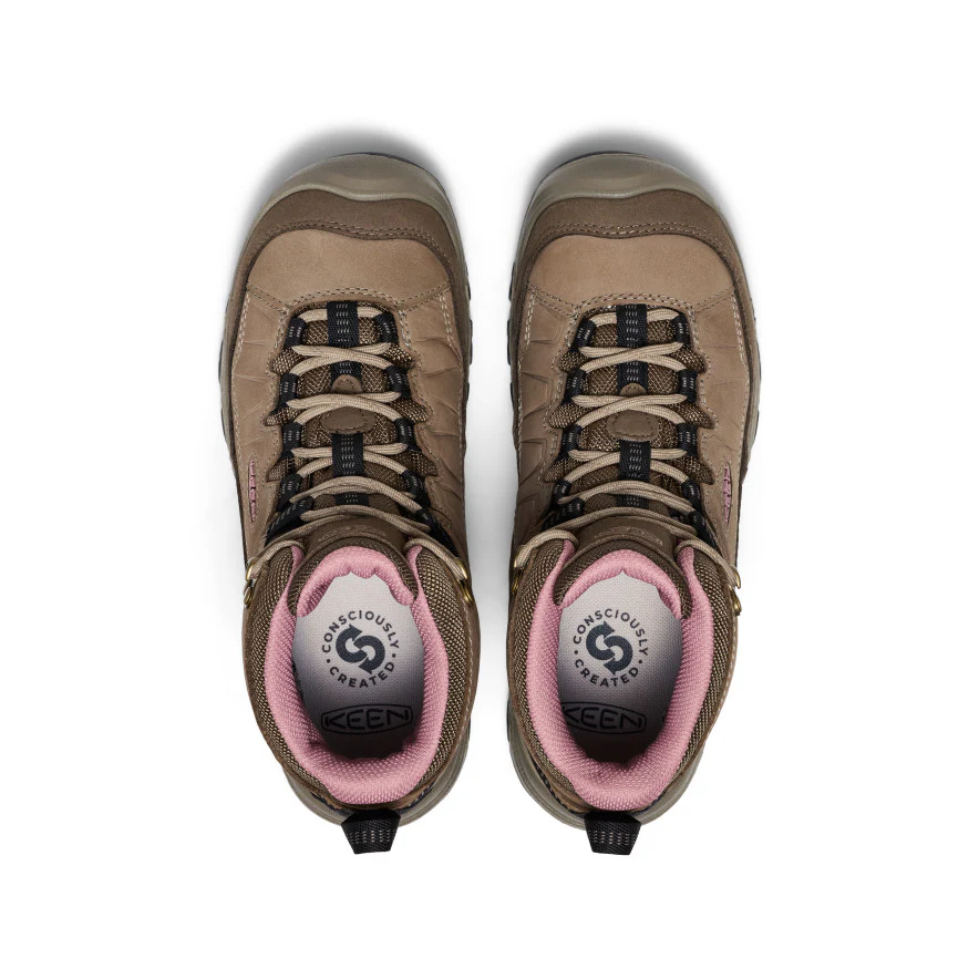 Targhee IV Wasserdichte Wanderstiefel für Damen  |  Brindle/Nostalgia Rose - Image 4