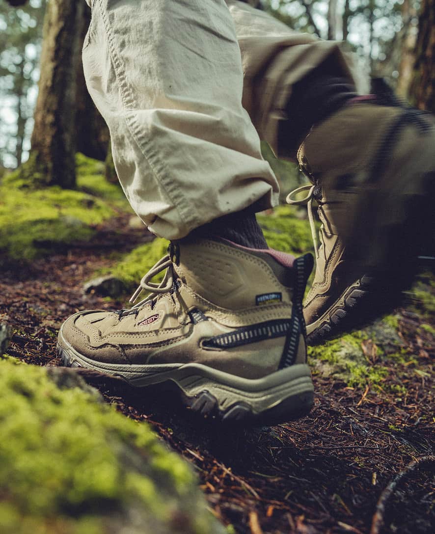 Targhee IV Wasserdichte Wanderstiefel für Damen  |  Brindle/Nostalgia Rose - Image 9