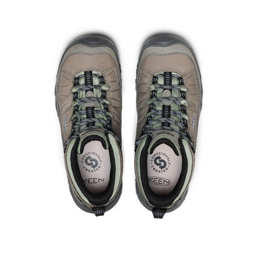 Targhee IV Wasserdichte Wanderstiefel für Damen | Steel Grey/Lily Pad - Image 4