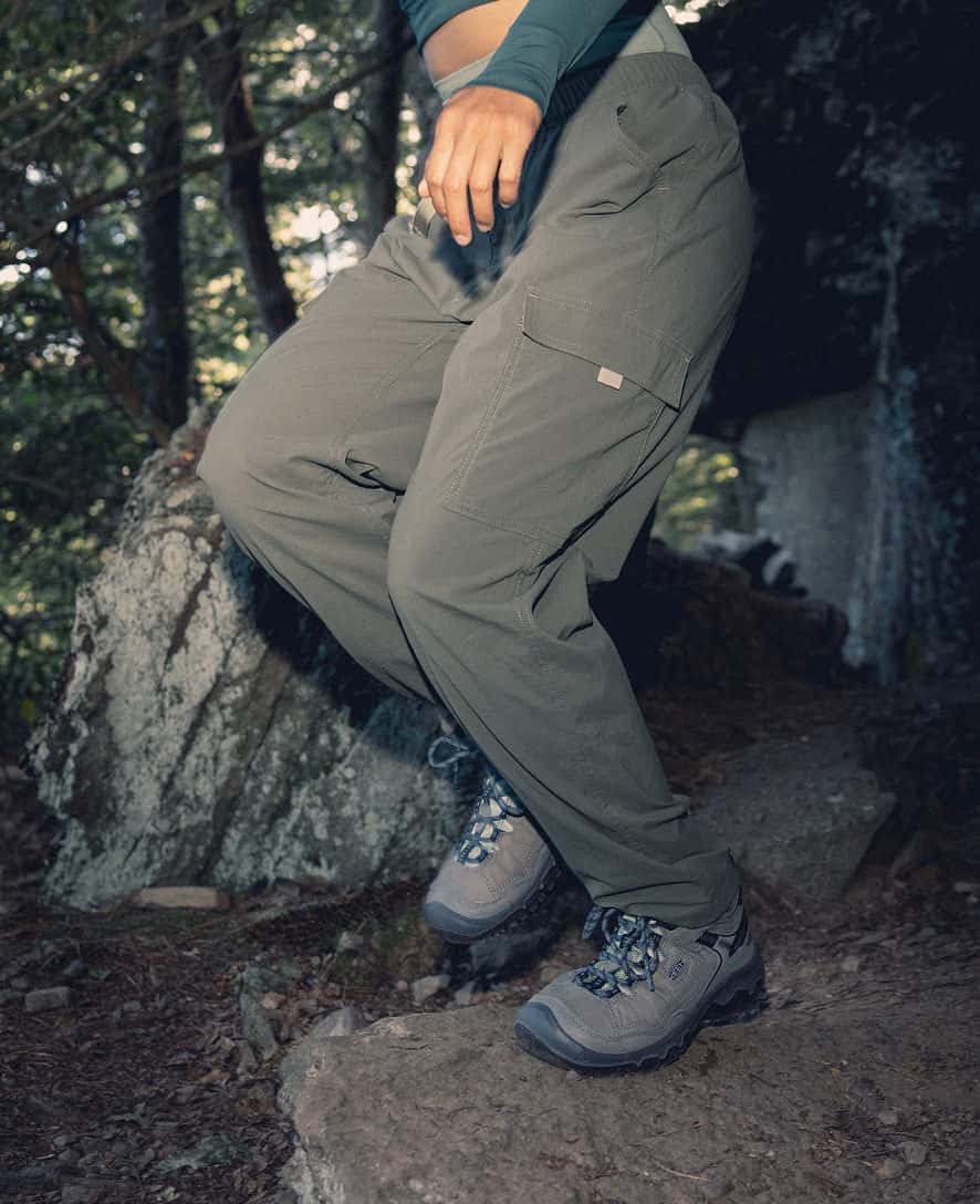 Targhee IV Wasserdichte Wanderstiefel für Damen | Bison/Beaujolais - Image 9