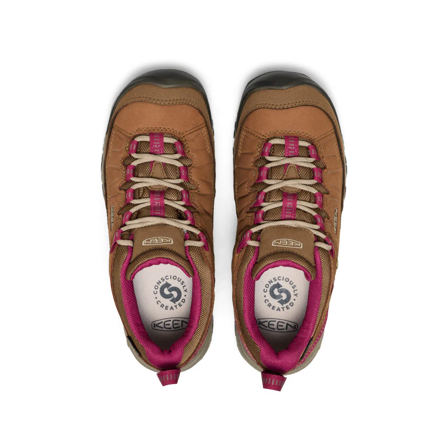 Targhee IV Wasserdichte Wanderschuhe für Damen | Bison/Beaujolais - Image 4