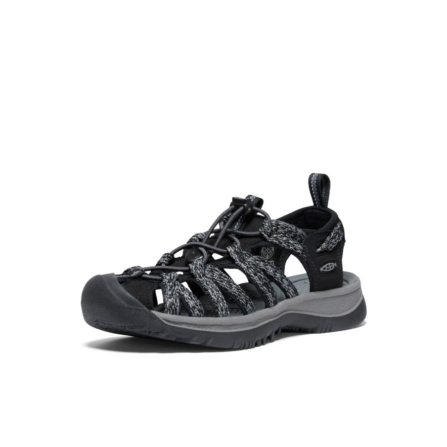 Whisper Sandalen für Damen | Black/Steel Grey - Image 3