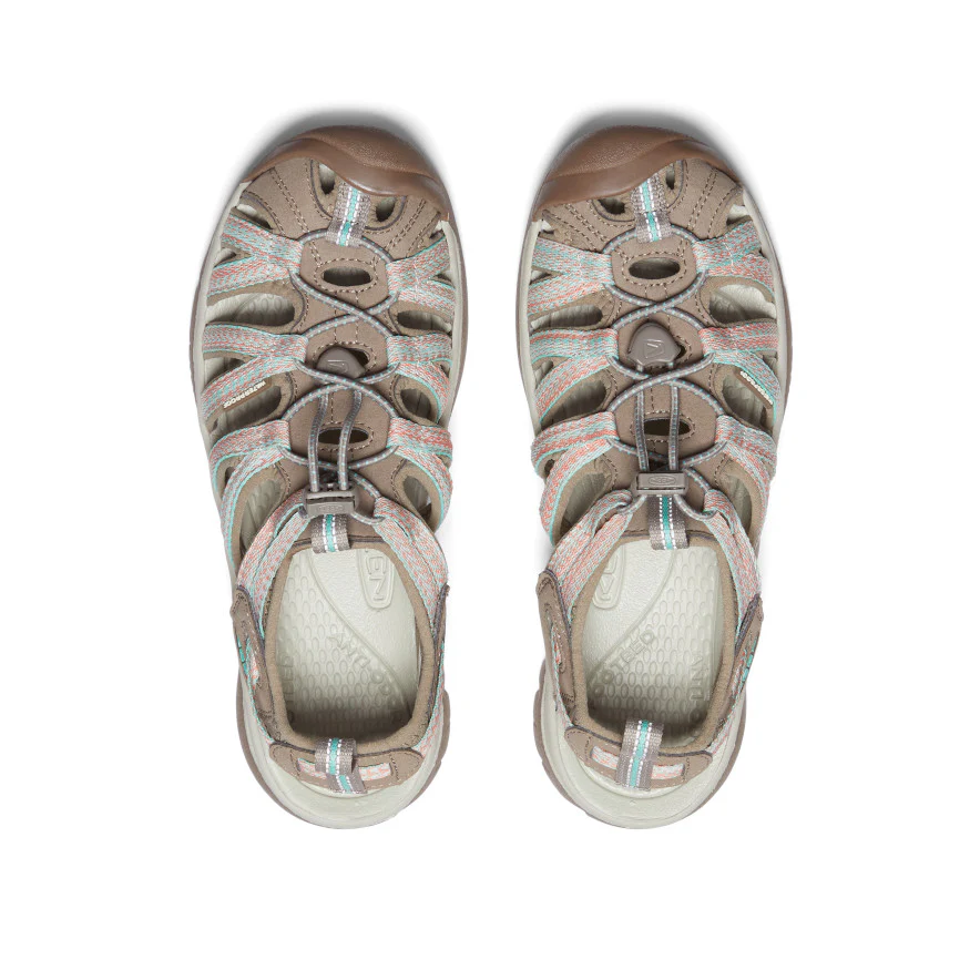 Whisper Sandalen für Damen | Taupe/Coral - Image 4