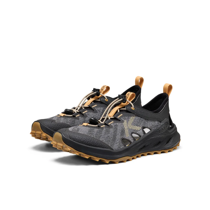 Zionic ADV Open-Air Wanderschuhe für Damen | Black/Oak Buff - Image 2