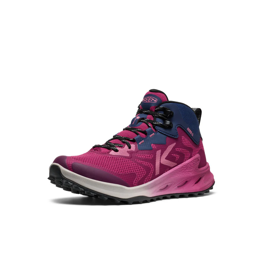 Zionic NXT Wasserdichte Wanderstiefel für Damen | Beaujolais/Pink Lemonade - Image 3